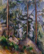 Paul Cezanne Pines and Rocks Germany oil painting artist